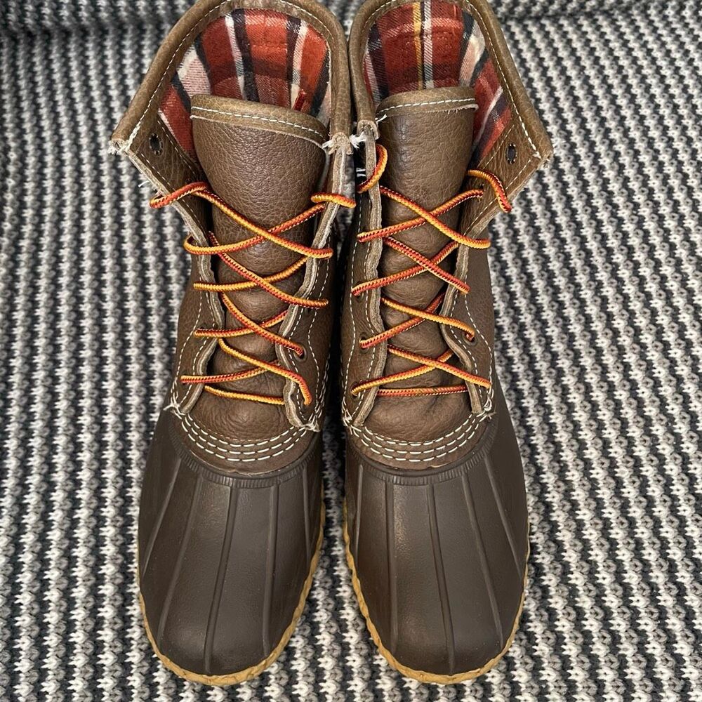 Bean Boot By L. L. Bean 8” Lace Up Duck Boot Wome… - image 5